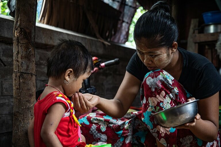 Rahoitusvaje vaikeuttaa WFP:n elintärkeitä operaatioita nälän syvetessä Myanmarissa